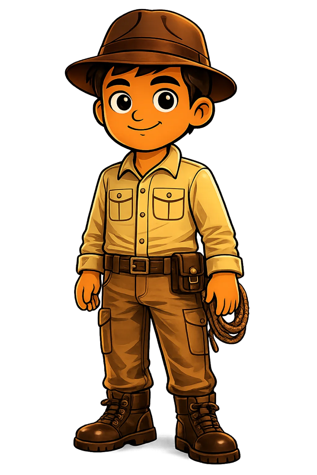 Leon pose 4